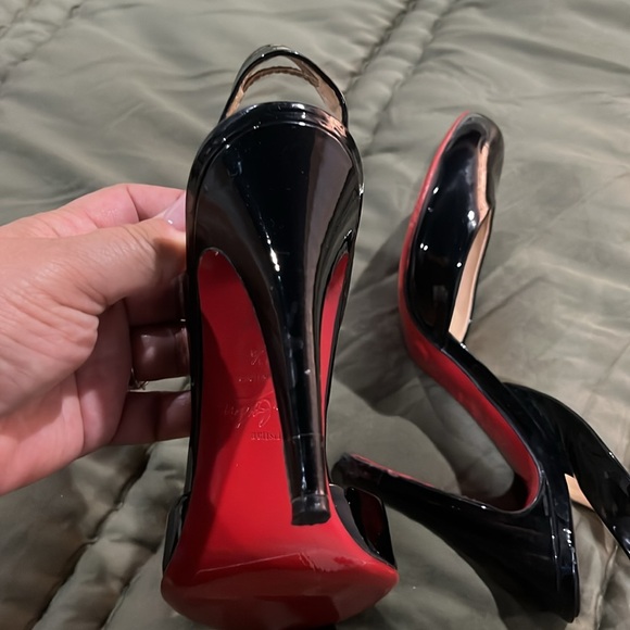 Authentic Christian Louboutin sling back heels. - Picture 5 of 8